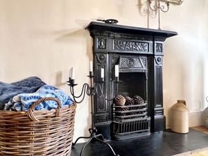 Fireplace- click for photo gallery